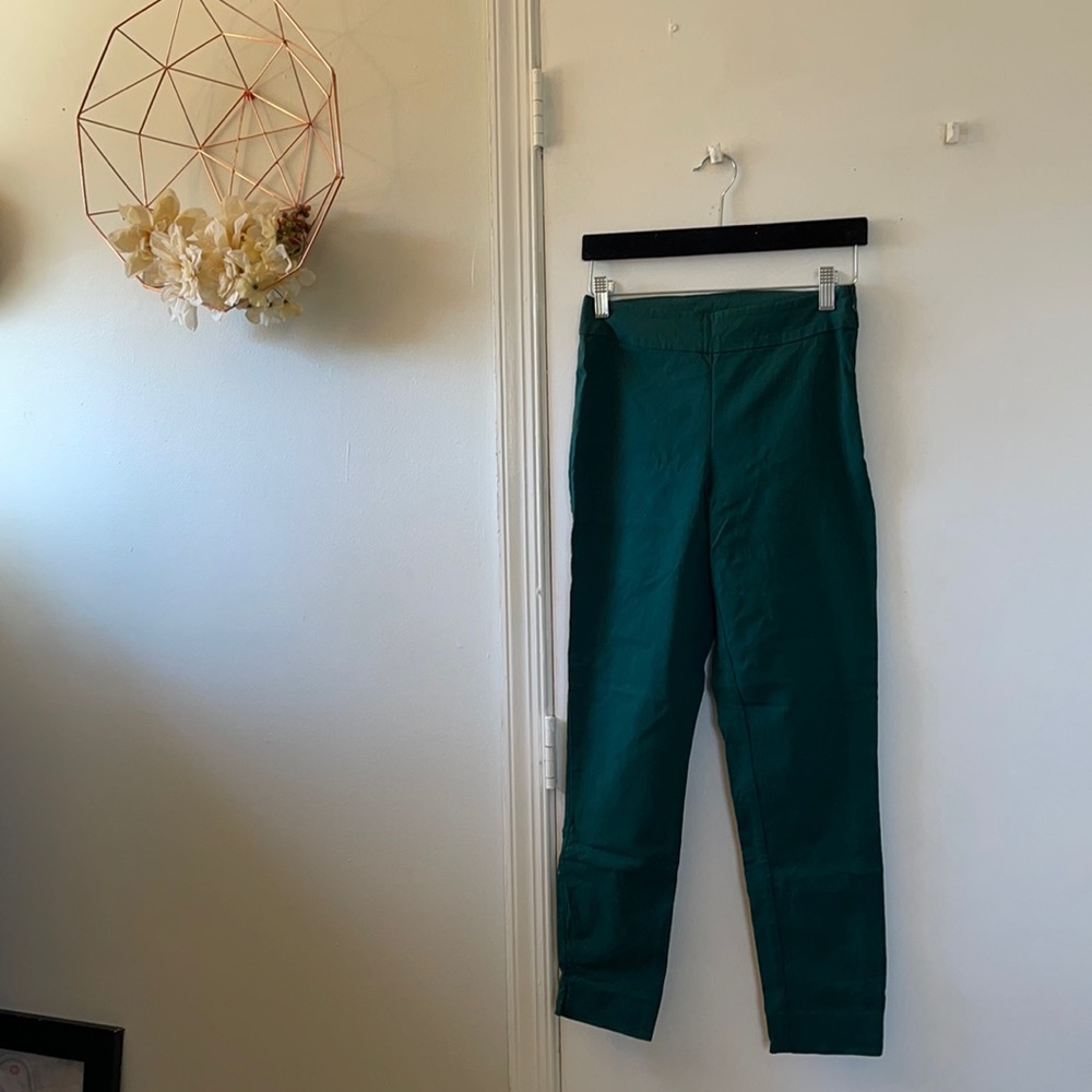 Green work pant